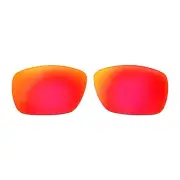 Walleva Fire Red Polarized Replacement Lenses For Prada Conceptual SPR510