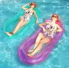 New Water Recliner Hammock Inflatable Floating Pool Mattress/ Toy Lounge Bed