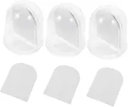 Toyvian 3 Set DIY Snow Globe Craft Kits Snow Water Globes with White Cardstock for Christmas Decoration and Holiday Parties User Friendly and Durable Design