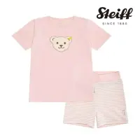 在飛比找momo購物網優惠-【STEIFF】熊頭童裝 短袖居家套裝(套裝)