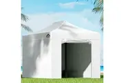 Instahut Gazebo 3x4.5 Pop Up Marquee Folding Tent Wedding Gazebos Camping Outdoor Shade Canopy White