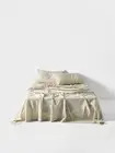 Linen House Classic Stripe Sheet Set (Pebble) - Double
