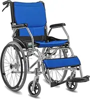 Aluminum Alloy wheelchairs Folding Wheelchair Handicapped Wheelchair Elderly Folding Hand Push Light Small Wheel Portable Scooter