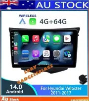 ✅4+64GB For Hyundai Veloster Stereo 2011-2017 Android CarPlay Radio GPS HeadUnit