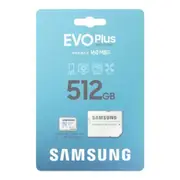 Samsung512GB Micro SDXC EVO Plus Gen2 Memory Card