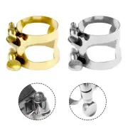 Enhanced Playing Experience Metal Clip Ligature for Alto Sax Mouthpiece