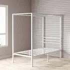 Zinus Single Canopy Bed Frame High Four Poster Platform