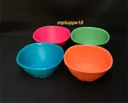 ✅Brand New Tupperware 1¾-cup Small Bowls Set Of Four Microwave Reheatable Bowls*
