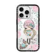 iPhone 16 Pro Impact Lite Case Best Friends on a Winter Walk - A Girl and Her Dog by Nature Magick