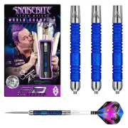 RED DRAGON PETER WRIGHT EURO 11 BLUE ELEMENT WORLD CUP 90% TUNGSTEN DARTS – 24GM