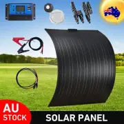 300W Flexible Mono Solar Panel Kit 12V Caravan Camping Charging Power Portable