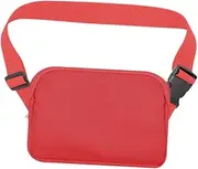 [yuksok] Running Phone Pouch Crossbody Bag for Women Men Versatile 19.5x14cm Waterproof, Red