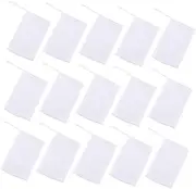 Healeved 150 Pcs Soap Foam Net Soap Foaming Bubbling Soap Drawstring Pouch Exfoliating Soap Pouch Loofah Soap Shower Exfoliating Sisal Soap White Pe