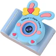 Lazycloud A16S HD Dual Lens 4000W Pixel Front Rear Dual Camera Without Memory Card Li-Ion Battery Children's Camera,Blue