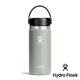 【Hydro Flask】寬口真空保溫鋼瓶16oz『灰綠』HW16BTS374 戶外 露營 登山 健行 休閒 保溫瓶 寬口 水瓶 水壺