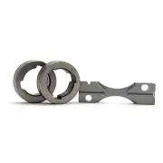 Lincoln Style Drive Roller kit K groove Knurled 2.4mm - KP1697-332