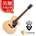 另贈多樣好禮 ☛ GUILD 美國吉他品牌 GUILD OM-340C 雲杉面單板 桃花心木側背板 切角 附原廠吉他厚袋