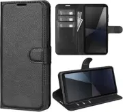 Case for Sony Xperia 10 VI, PU Leather Flip Cover Premium Magnetic Wallet Card