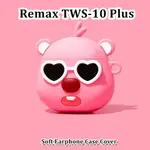 【高品質】適用於 REMAX TWS-10 PLUS 保護套可愛卡通造型軟矽膠耳機保護套 NO.1