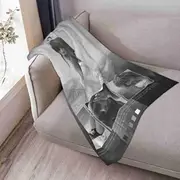 Music Taylors Throw Blanket Superstar Flannel Blanket Lightweight Soft All Season Blanket for Party Outdoor Sofa Decor Gifts for Fans 40 “X50” (Gray)