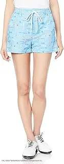 Jack Bunny(ジャックバニー) 263-2132418 Women's Shorts, Pac-Man Collaboration, Absorbent, Quick Drying, Stretchable, Golf