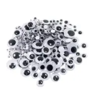 308 Pieces Self Adhesive Sticky Wiggly Wiggle Googly Eyes