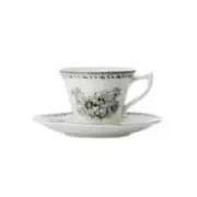 Oneida L6703068500 Lancaster Warm White 6" Diameter Porcelain Saucer - 4 Doz