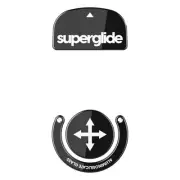 Superglide Glass Mouse Skates - Super Smooth Glide, Polished Round Edg