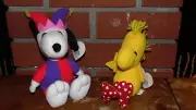 Whitmans Snoopy and Woodstock Plush NWT
