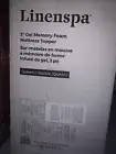 Linenspa 3 Inch Mattress Topper Queen - Gel Swirl Memory Foam Queen Mattress Top
