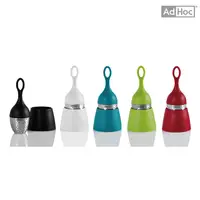 在飛比找PChome24h購物優惠-【AdHoc】漂浮濾茶器 (黑/灰/土耳其藍/紅/綠)