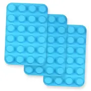 24-Cup Silicone Mini Muffin Pan, 3 Packs Non-Stick Muffin Molds for Cupcake,