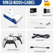 Best40000 Game Stick Mini TV Handheld Game Console Wireless Controller HD Output