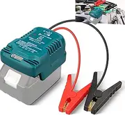 Car Jump Starters Adapter Compatible with makita 18V MAX Batteries with 11AWG Jump kit Cable 1.2FT 2V Portable Jump Car Starter for use with Small Compact Cars Vehicles