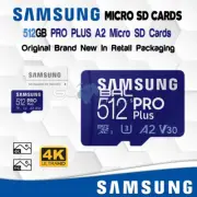 SAMSUNG Micro SD Card 512GB PRO Plus with Adapter Memory A2 Fast Read HD 4K OEM
