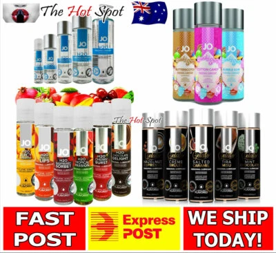 System JO Flavoured Lube Personal Lubricant Water Based Edible Flavours DISCREE