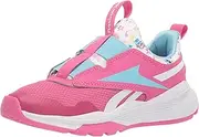 [Reebok] Girls XT Sprinter Running Shoe, TRUPNK/FTWWHT/DGTBLU, 6.5 Little Kid