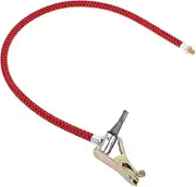 Generic Red Tire Inflator Hose for Car Pump Bike Pumps Hose Presta Valve Adapter Bicycle Air Pump Extension