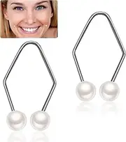 1 Pair Dimple Makers, Facial Dimple Trainer, Smile Exerciser, Natural Dimple Trainer for Create a Beautiful Smile and Develop Natural Dimples Lift Beauty Tool