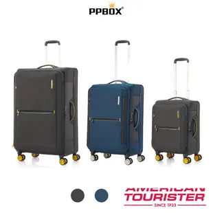 美國旅行者 American Tourister【QJ0】DROYCE 布面 行李箱 登機箱 硬殼箱 AT 商務箱