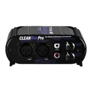 ART Two Channel Pro Converter. XLR, RCA and 1/8" I/O w/ 12V AC Adaptor NEW