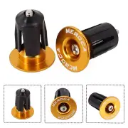 Protect and Customize Your Bike with Aluminum Alloy Handlebar Grips Bar End Cap