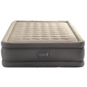 Intex Air Mattress Inflatable QUEEN TruAire 20" Electric Pump Indoor Outdoor
