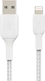 Belkin Lightning to USB Braided Cable 1m White