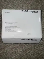 CS3001 DTC Digital to Analog TV Converter with Remote