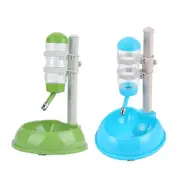 Pet Drinking Fountain Water Bottle Lifting Feeder Adjustable Pet Bowl for Pets