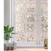 45 x 100cm 3D Privacy Window Film Static Cling Glass Film