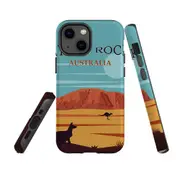 For Apple iPhone 13 mini Case, Armour Back Cover, Ayers Rock