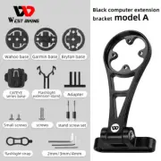 Bike Stem Extension Bracket Computer Mount Adjustable For Garmin/Wahoo/Bryton