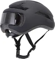 Pomya Smart Bike Cycling Helmet with LED Display, APP Controlled DIY Helmet for Cycling Skiing Commuting with Speedometer Remote Control, Programmable LED